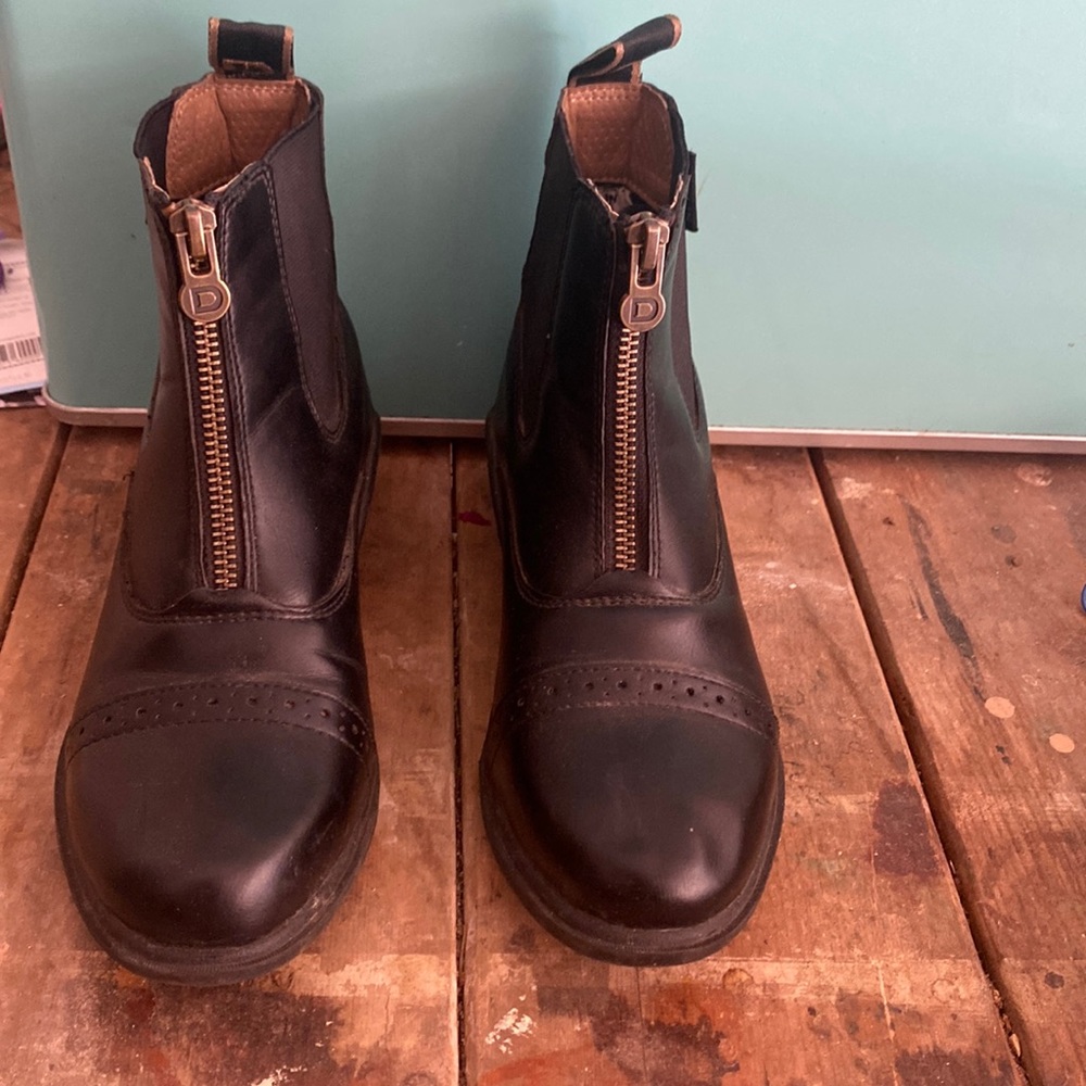 Paddock boots Equestrian kids shoes size 2